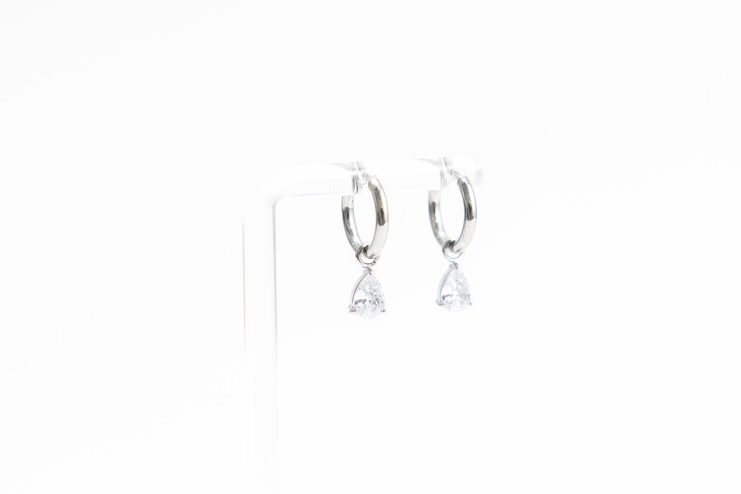Tear Drop Crystal Charm