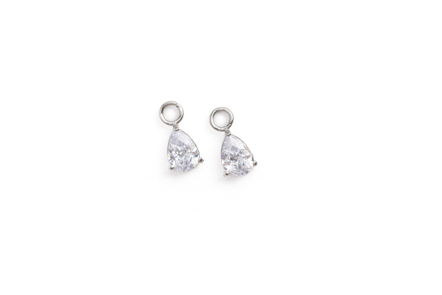 Tear Drop Crystal Charm