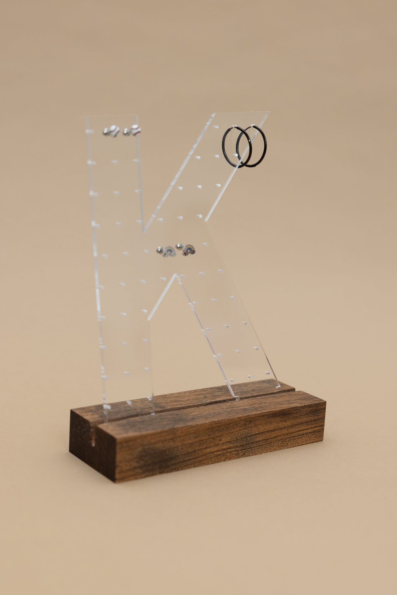 Alphabet Earring Holder