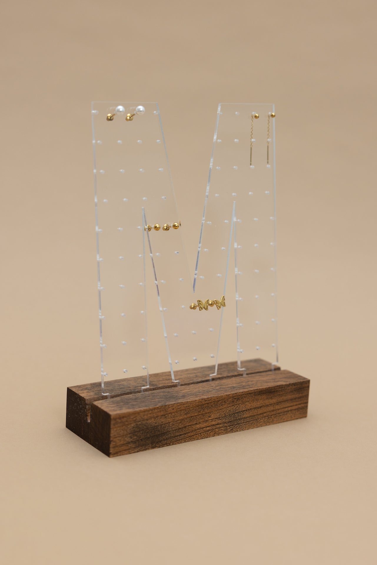 Alphabet Earring Holder