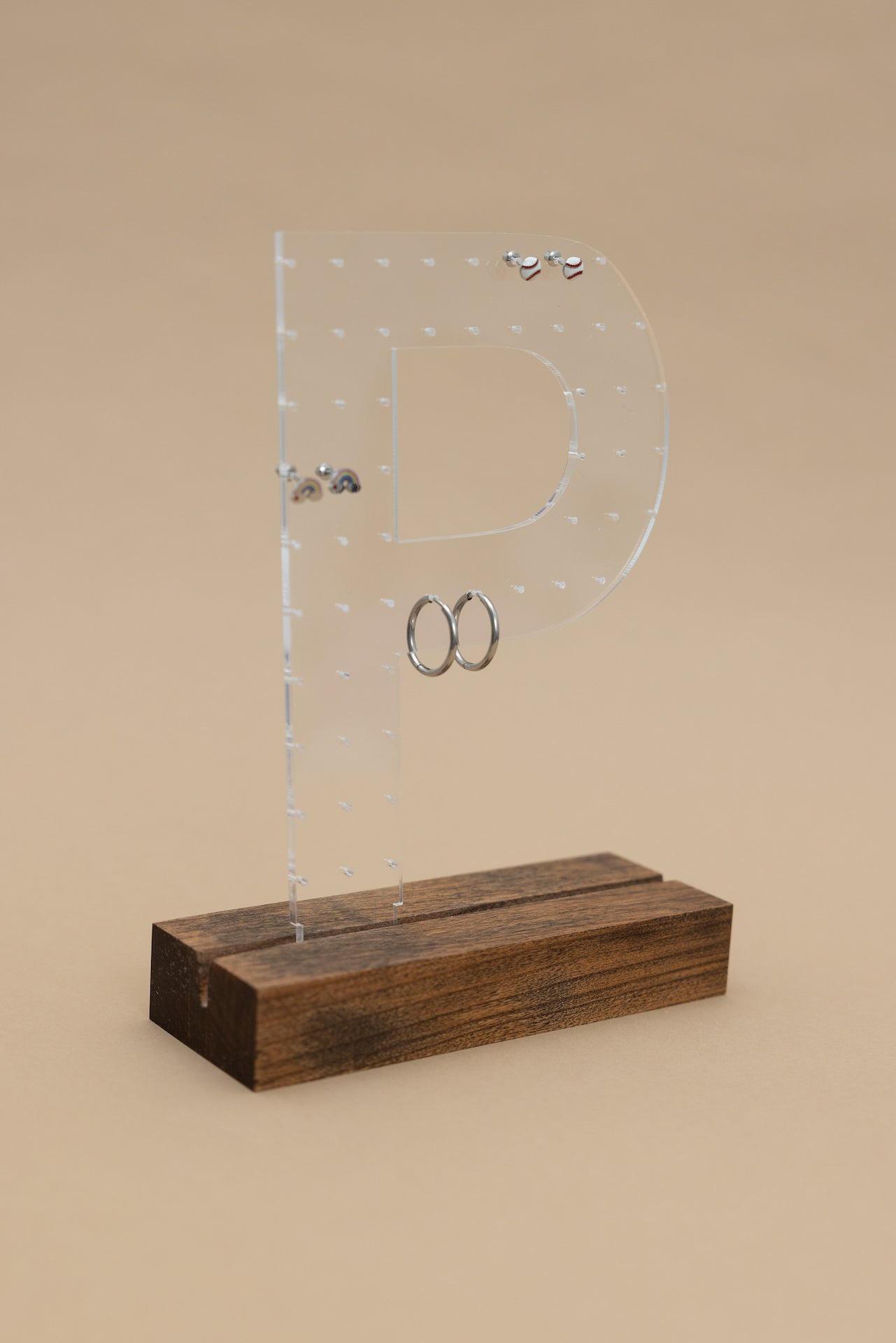 Alphabet Earring Holder