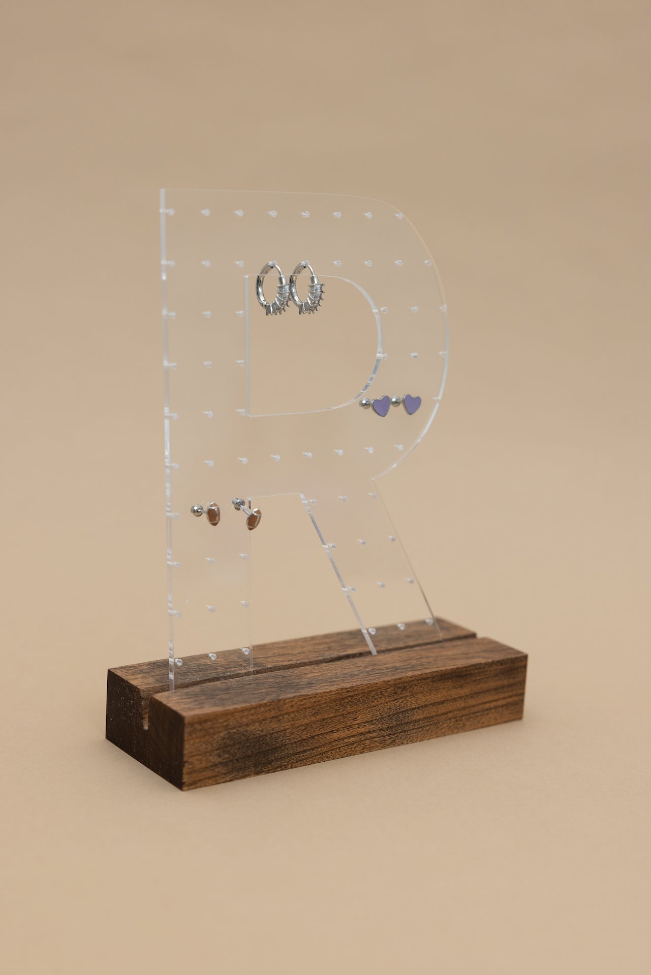 Alphabet Earring Holder