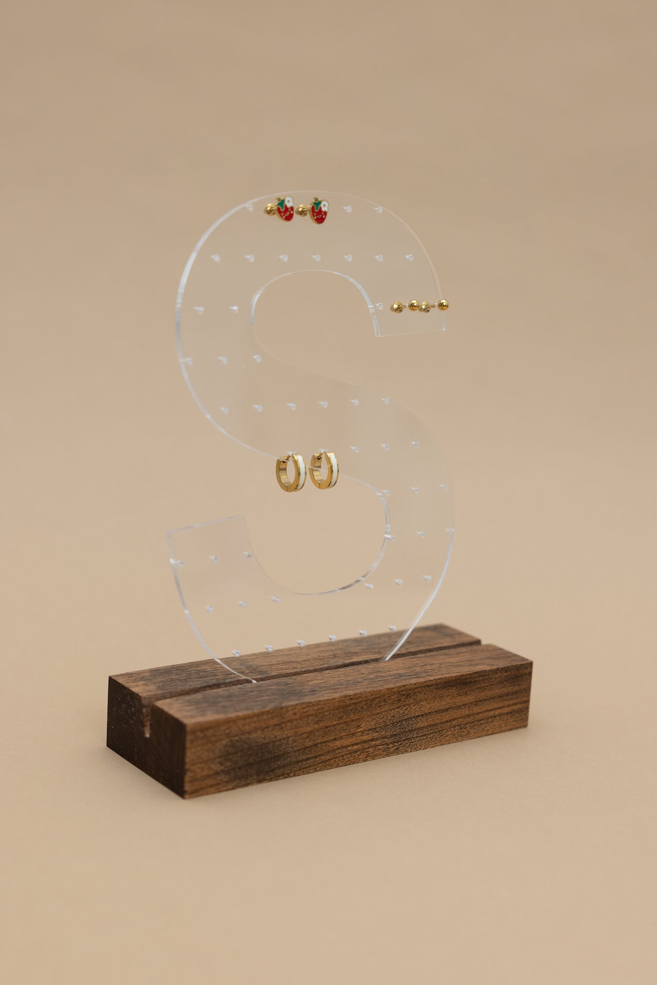 Alphabet Earring Holder