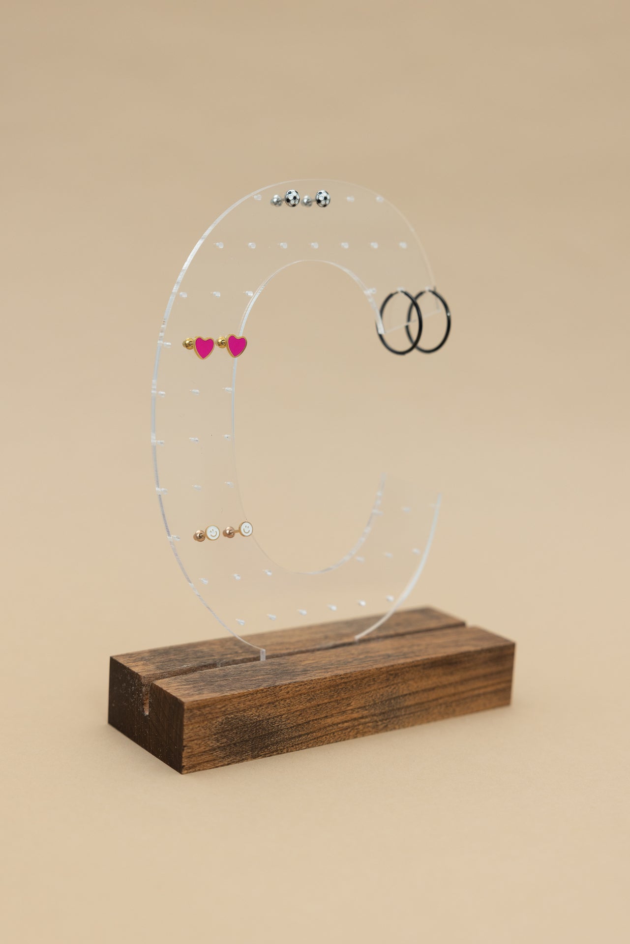 Alphabet Earring Holder