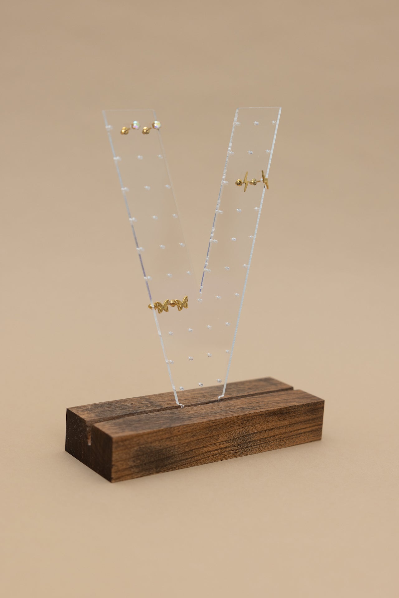 Alphabet Earring Holder