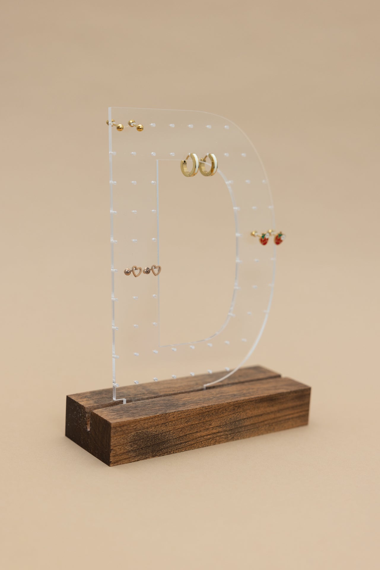 Alphabet Earring Holder