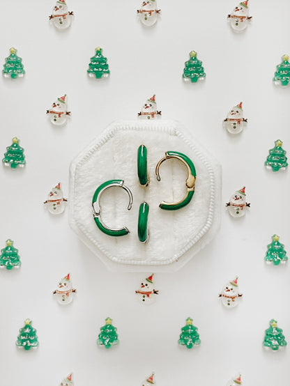 Green Endless Hoop (Holiday)
