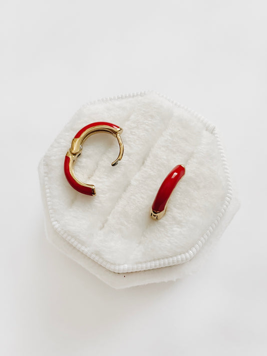 Holiday Red Endless Hoop
