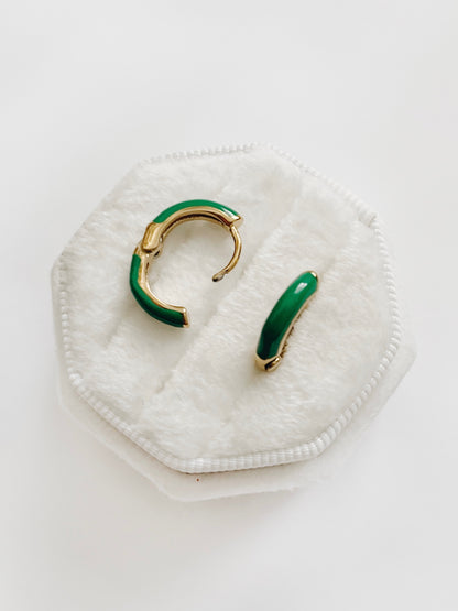 Green Endless Hoop (Holiday)