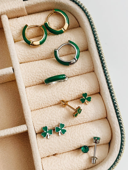Green Endless Hoop