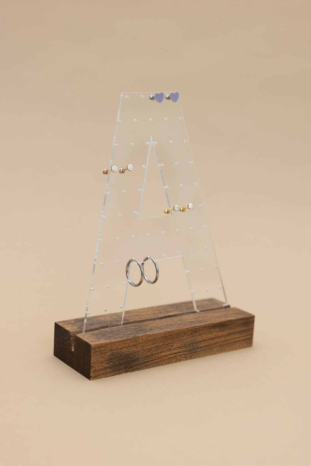 Alphabet Earring Holder