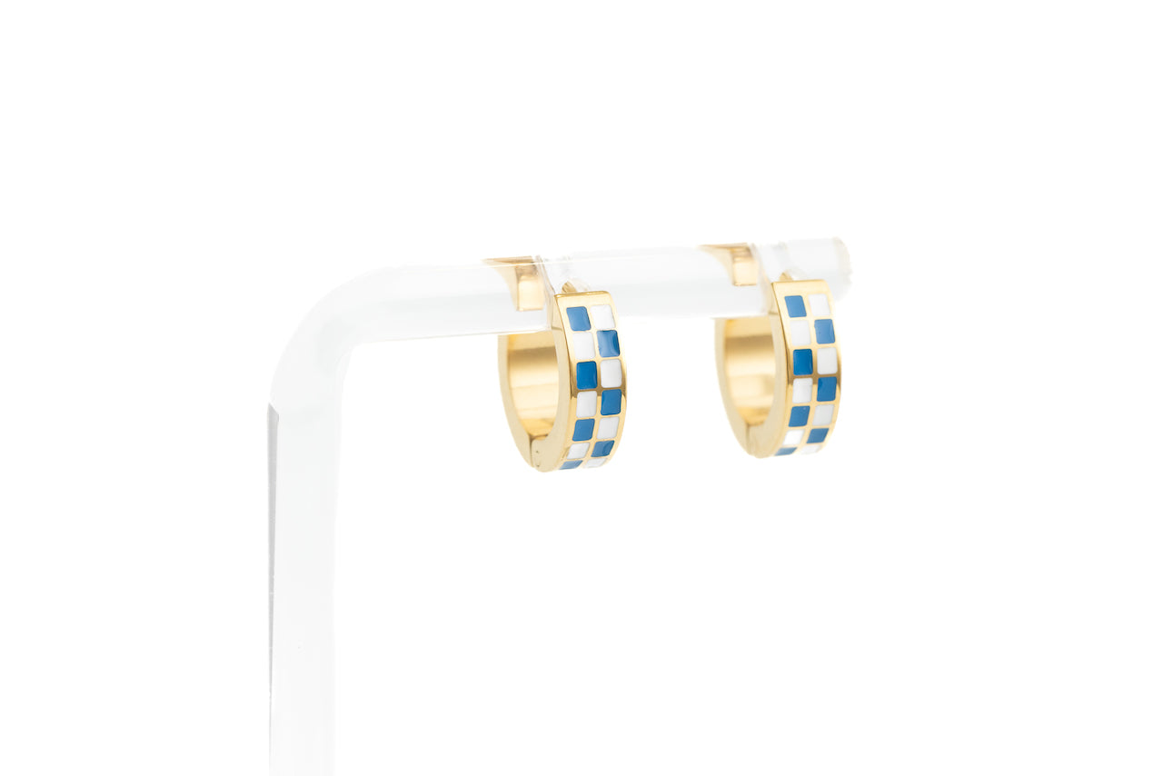 Checkered Hoops