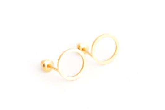 10mm Circle Gold (3986858868835)