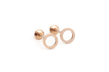 Load image into Gallery viewer, 6mm Open Circle Rose Gold
