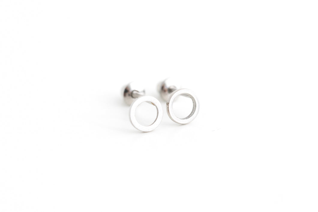 5mm Open Circle Silver (4737804042339)